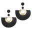Handmade Big Tassel Earrings Drop Earrings AY Official Store FOF52921