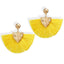 Handmade Big Tassel Earrings Drop Earrings AY Official Store FOF61950