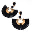 Handmade Big Tassel Earrings Drop Earrings AY Official Store FOF85821