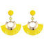 Handmade Big Tassel Earrings Drop Earrings AY Official Store FOF86350