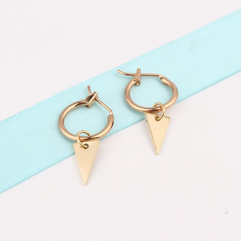 Handmade Circle Hoop Earrings Hoop Earrings Surejewelry Store