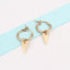 Handmade Circle Hoop Earrings Hoop Earrings Surejewelry Store