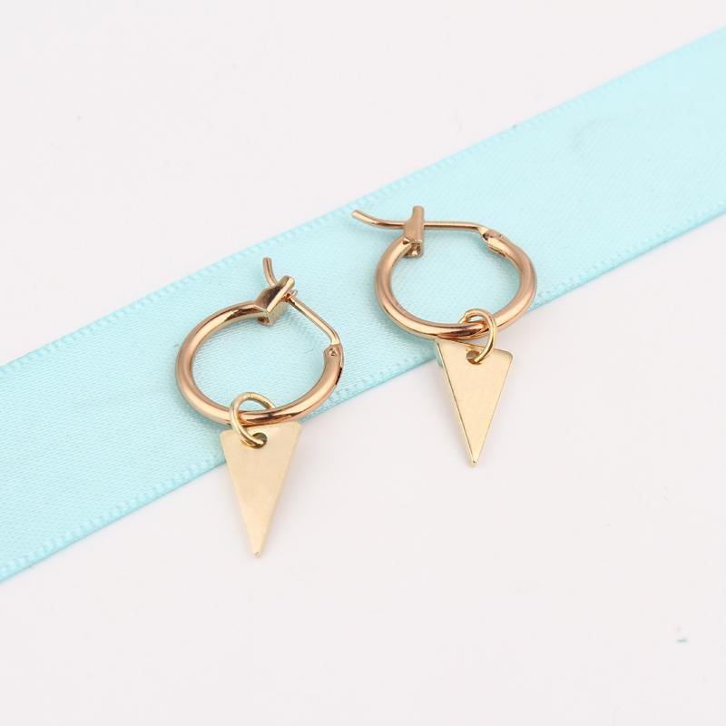 Handmade Circle Hoop Earrings Hoop Earrings Surejewelry Store