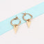 Handmade Circle Hoop Earrings Hoop Earrings Surejewelry Store