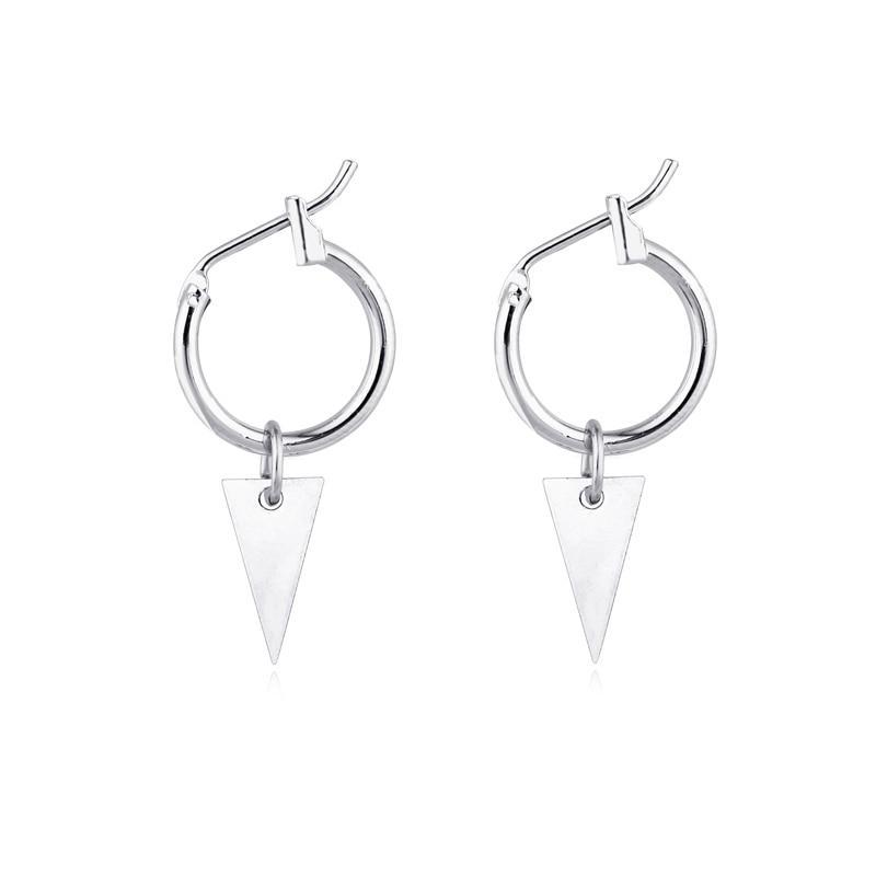 Handmade Circle Hoop Earrings Hoop Earrings Surejewelry Store