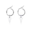 Handmade Circle Hoop Earrings Hoop Earrings Surejewelry Store