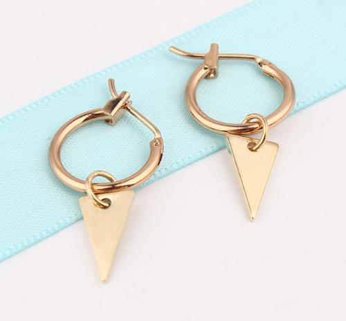 Handmade Circle Hoop Earrings Hoop Earrings Surejewelry Store Small Gold Color