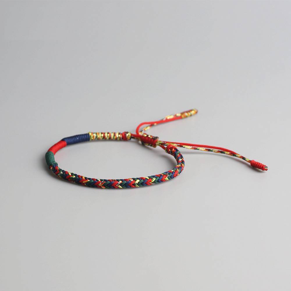 Handmade Knots Buddhist Tibetan Bracelets Wrap Bracelets AMIU Handmade Store