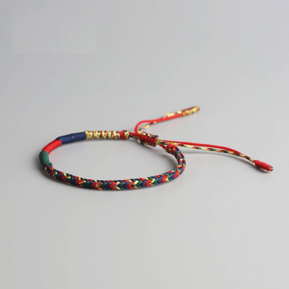 Handmade Knots Buddhist Tibetan Bracelets Wrap Bracelets AMIU Handmade Store