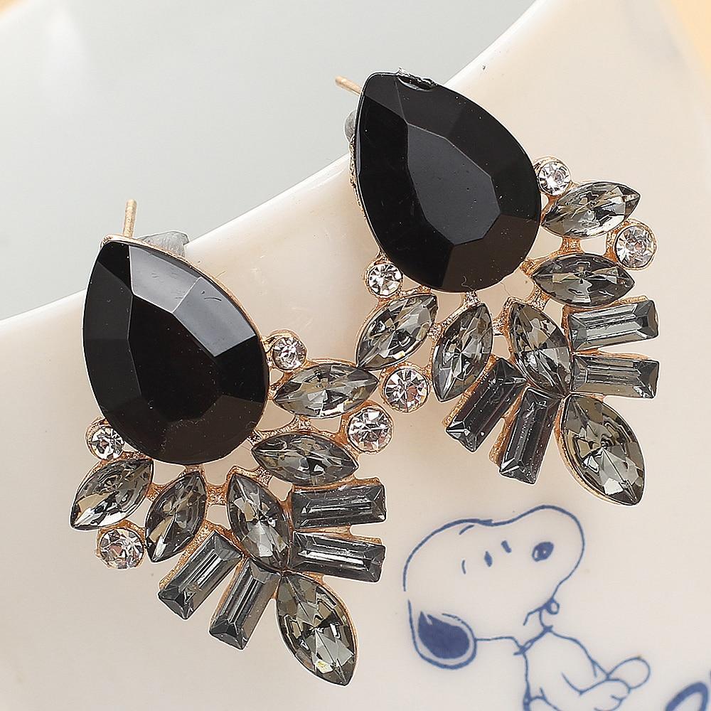 Handmade Rhinestone Sweet Earrings Drop Earrings yayi jewelry Official Store