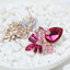 Handmade Rhinestone Sweet Earrings Drop Earrings yayi jewelry Official Store