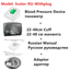 Health Care Automatic Digital Blood Pressure Monitor Blood Pressure JZK Life House Store 3color-RU-Withplug