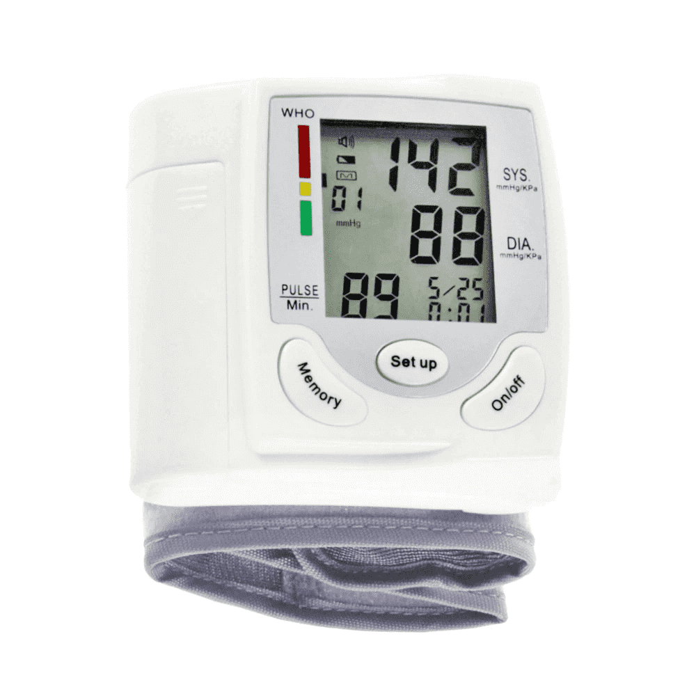 Health Care Digital LCD Portable Wrist Blood Pressure Monitor Blood Pressure Healthbaby Store Default Title
