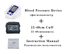 Health Care LCD Upper Arm Digital Blood Pressure Monitor Blood Pressure careare Store blue (22-32cm cuff)