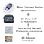 Health Care LCD Upper Arm Digital Blood Pressure Monitor Blood Pressure careare Store blue 22-48 AU plug