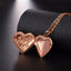 Heart Locket Photo Frame Necklace Pendant Necklaces U 7 Official Store