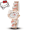 Hello Kitty Cartoon Dress Quartz Movement Children’s Watch Children's Watches GiftWatch Store WHITE