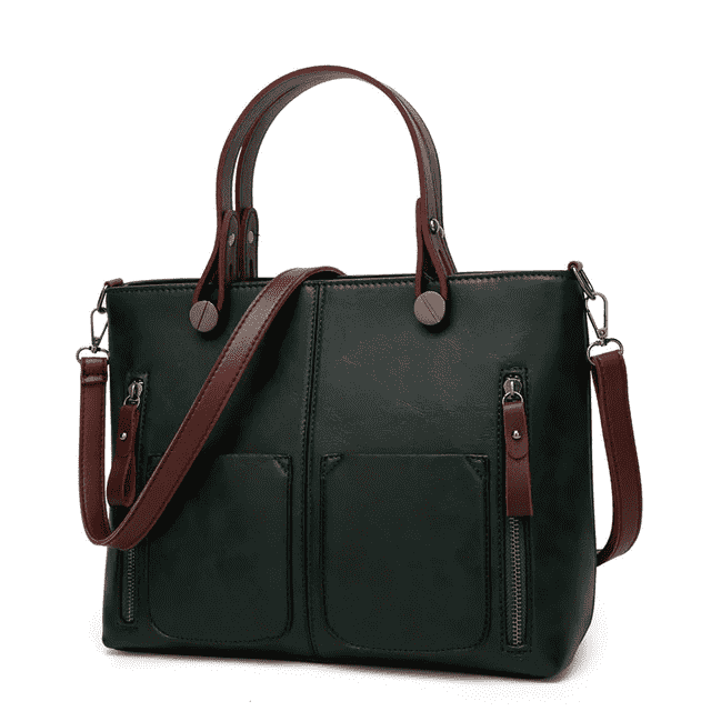 High Quality All-Purpose Vintage Shoulder Bag for Women Shoulder Bags TINKIN Official Store green