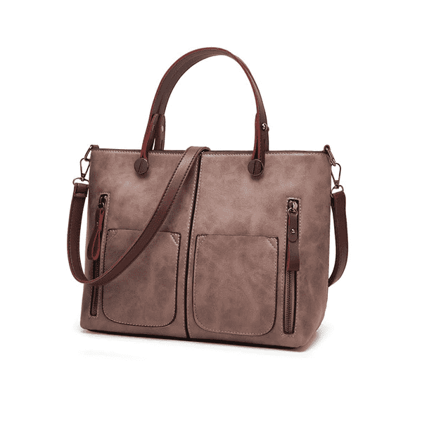 High Quality All-Purpose Vintage Shoulder Bag for Women Shoulder Bags TINKIN Official Store light pink