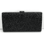 High Quality Diamond Wedding Purse Clutch Bag for Women Clutches YIWU Global Trade Design A black