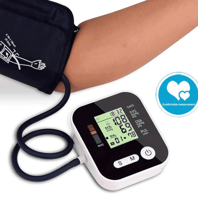 Home Health Care Digital Arm Blood Pressure Monitor Blood Pressure Safe Healthy Store