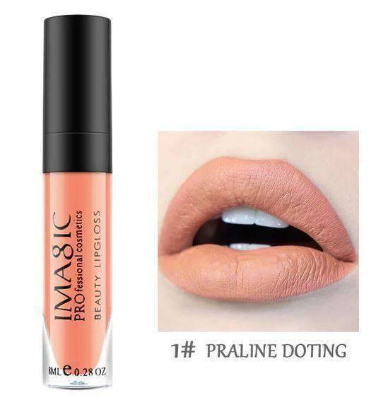Hot Sexy Colors Waterproof Matte Lip Gloss for Women Lip Gloss IMAGIC Official Store 1