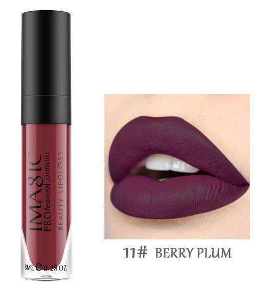 Hot Sexy Colors Waterproof Matte Lip Gloss for Women Lip Gloss IMAGIC Official Store 11