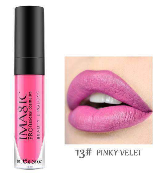 Hot Sexy Colors Waterproof Matte Lip Gloss for Women Lip Gloss IMAGIC Official Store 13