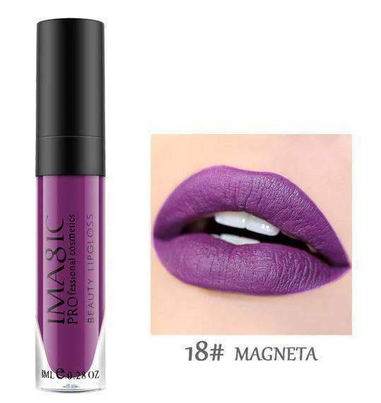 Hot Sexy Colors Waterproof Matte Lip Gloss for Women Lip Gloss IMAGIC Official Store 18