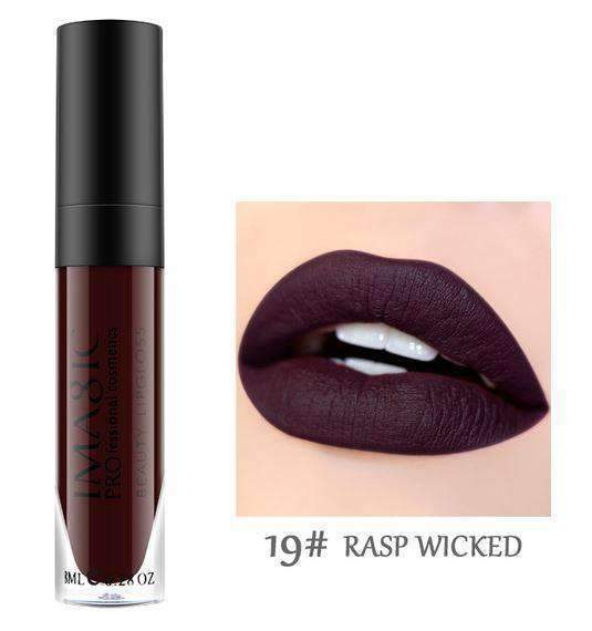 Hot Sexy Colors Waterproof Matte Lip Gloss for Women Lip Gloss IMAGIC Official Store 19