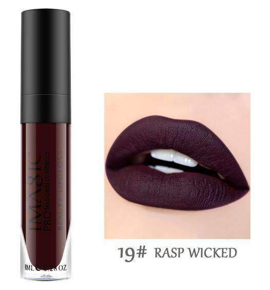 Hot Sexy Colors Waterproof Matte Lip Gloss for Women Lip Gloss IMAGIC Official Store 20