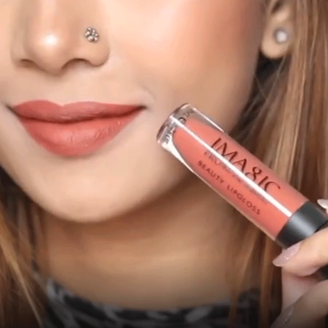 Hot Sexy Colors Waterproof Matte Lip Gloss for Women Lip Gloss IMAGIC Official Store
