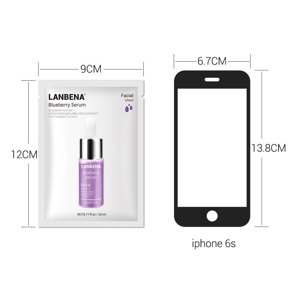 Hyaluronic Acid Vitamin C Serum Treatments & Masks LANBENA Official Store