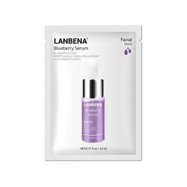 Hyaluronic Acid Vitamin C Serum Treatments & Masks LANBENA Official Store Blueberry