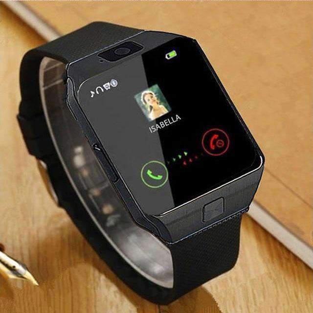 Intelligent Bluetooth Unisex Stopwatch Smart Digital Watch Digital Watches GiftWatch Store Black