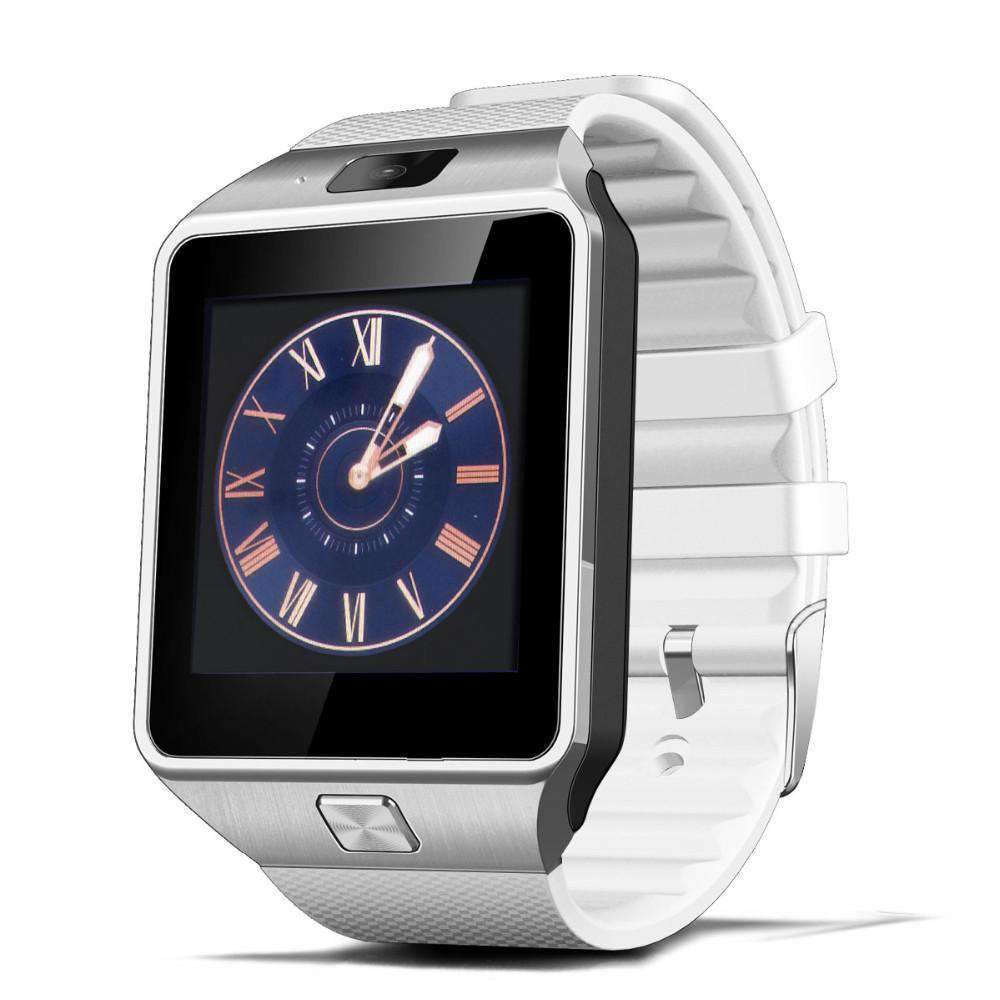 Intelligent Bluetooth Unisex Stopwatch Smart Digital Watch Digital Watches GiftWatch Store White