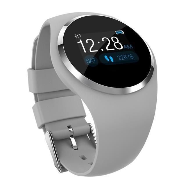 Intelligent Fitness Bluetooth Smart Wristwatch Digital Watches Watch Moment Store grey smart watch