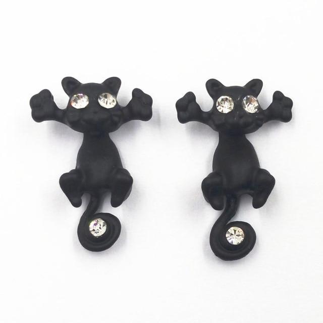 Kitten Animal Stud Earrings Stud Earrings bigtreeonline Store Haiti
