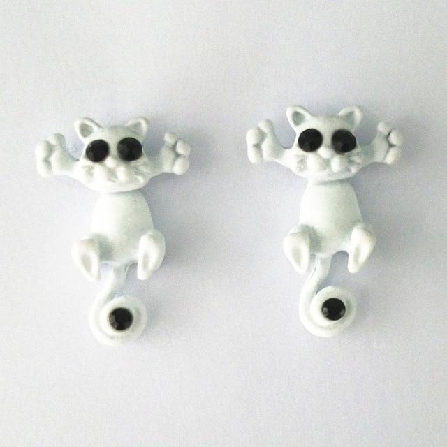 Kitten Animal Stud Earrings Stud Earrings bigtreeonline Store Tasman