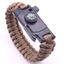 Knife Compass Emergency Rope Bracelets for Women Wrap Bracelets David Kabel Official Store J 23cm