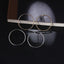 Korean Fashion Circle Hoop Earrings Hoop Earrings RscvonM Official Store