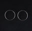 Korean Fashion Circle Hoop Earrings Hoop Earrings RscvonM Official Store C1121-Silver