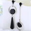 Korean Fashion Long Asymmetry Earrings Drop Earrings xiyanike Official Store
