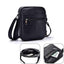 Large Capacity Leather Shoulder Crossbody Bag for Men Crossbody Bags DBFashion Store Black B