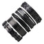Leather Adjustable Vintage Bracelets for Men Wrap Bracelets Lisa Trendy Styles Store F
