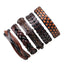 Leather Adjustable Vintage Bracelets for Men Wrap Bracelets Lisa Trendy Styles Store H