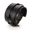 Leather Double Wide Cuff Rope Bracelet Wrap Bracelets IF ME Official Store Black