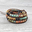 Leather Handmade Vintage Natural Stone Bracelet Wrap Bracelets GlobalDropShipping Store