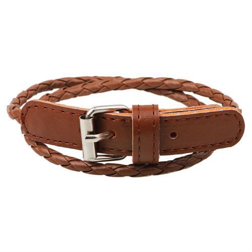 Leather Minimalist Multilayer Bracelet for Men Wrap Bracelets JOCESTYLE wearing jewerly Store 06