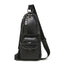 Leather Sling Chest Crossbody Bags Crossbody Bags jeep buluo Official Store